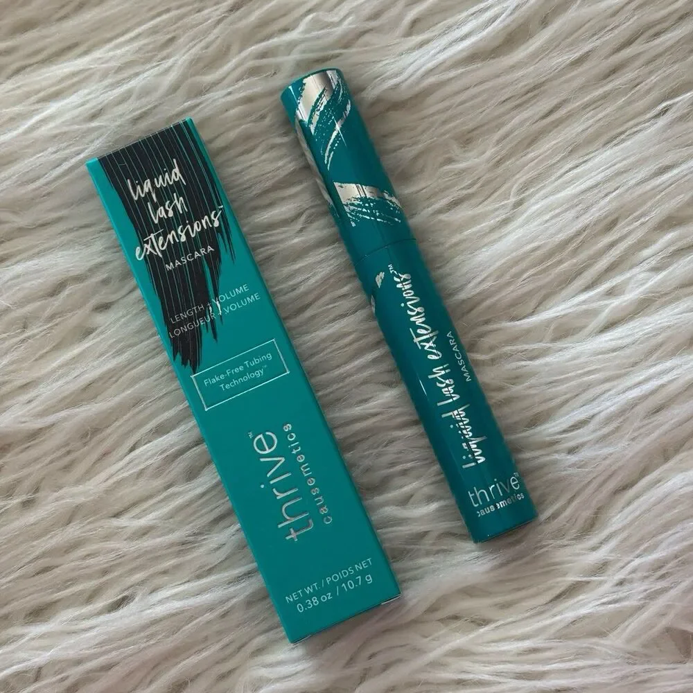 Thrive Causemetics Liquid Lash Extensions Tubing Mascara Brynn Rich Black